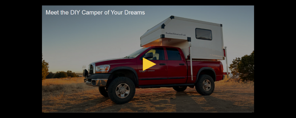 a look at the 6.5 pickup camper by outside magazine
